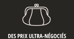 Des prix ultra-négociés